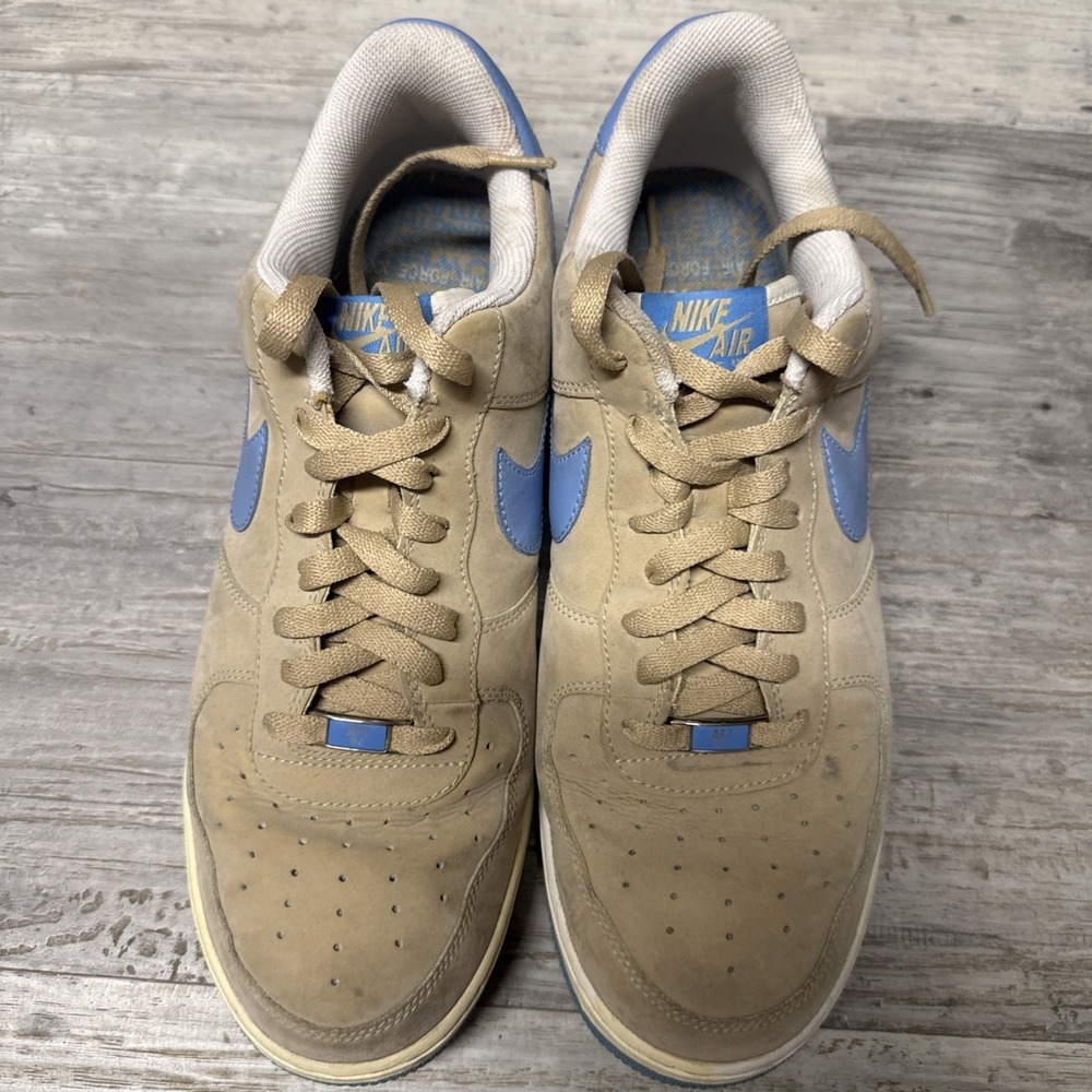 Nike Air Force‎ 1 Low '07 AF1 Linen University Blue Men 12 2006 Shoes 315122-241
